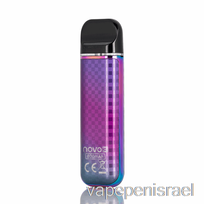 חד פעמי Vape Israel Smok Novo 3 25w Pod System סיבי פחמן 7 צבעים